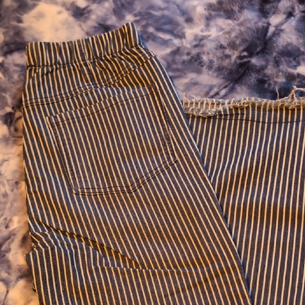 Striped Blue Men's Pants